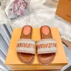 4Colors Genuine Leather open toe Flat Slippers LX-6613334