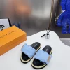 Genuine Leather Flat Slippers LX-669566