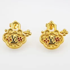 Lock Earrings ED-518547