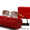5Colors Unisex rimless Sunglasses(A/B/C=58/20/140mm) TYJ-615321