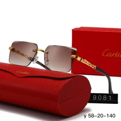 5Colors Unisex rimless Sunglasses(A/B/C=58/20/140mm) TYJ-615321