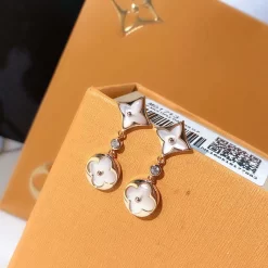 Stone-set Flowers Earrings ED-518544