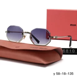 5Colors metal Half-rim Sunglasses(A/B/C=58/18/135mm) TYJ-615327